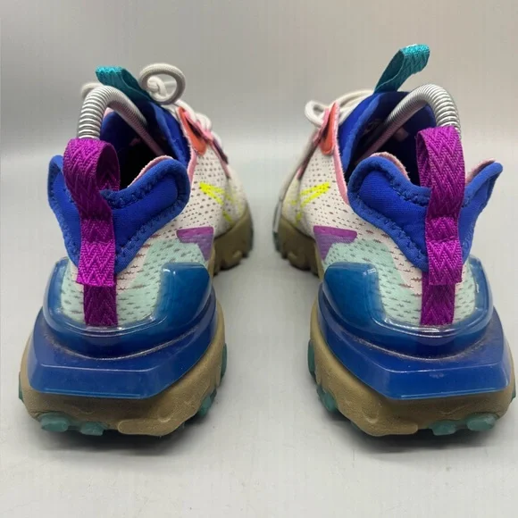 Nike NSW React Vision D/MS/X Sneakers in Photon Dust Lemon Venom Women Size 9 - Picture 4 of 7